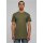 Urban Classics - TB638 Shaped Long Tee - olive
