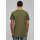 Urban Classics - TB638 Shaped Long Tee - olive