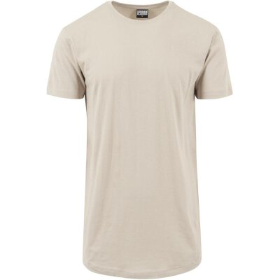 Urban Classics - TB638 Shaped Long Tee - sand