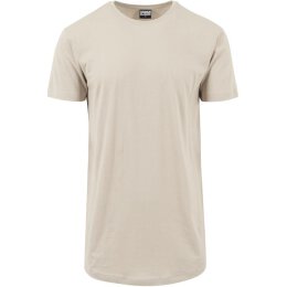 Urban Classics - TB638 Shaped Long Tee - sand