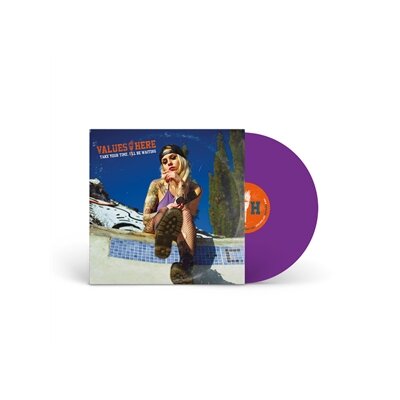 VALUES HERE - TAKE YOUR TIME (LTD. SOLID PURPLE VINYL) - LP