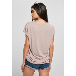 Urban Classics - TB4092 Ladies Modal Extended Shoulder Tee - duskrose
