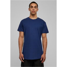 Urban Classics - TB638 Shaped Long Tee - spaceblue