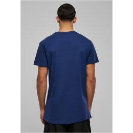 Urban Classics - TB638 Shaped Long Tee - spaceblue