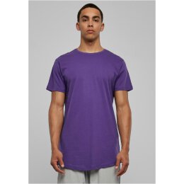 Urban Classics - TB638 Shaped Long Tee - ultraviolet S