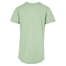 Urban Classics - TB638 Shaped Long Tee - vintagegreen M