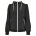 Build Your Brand - Ladies Recycled Windrunner (BY147) - black/white M