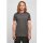 Build Your Brand - Ringer Tee (BB022) -  charcoal/cherry 4XL