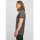 Build Your Brand - Ringer Tee (BB022) -  charcoal/cherry 4XL
