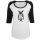 Banksy - Ladies - Ape - Raglan Tee - white/black XXL