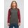 Build Your Brand - Contrast Raglan Longsleeve (BB023) - charcoal/cherry L