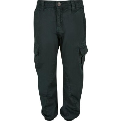 Urban Classics - UCK1268 Boys Cargo Jogging Pants - bottlegreen 158/164