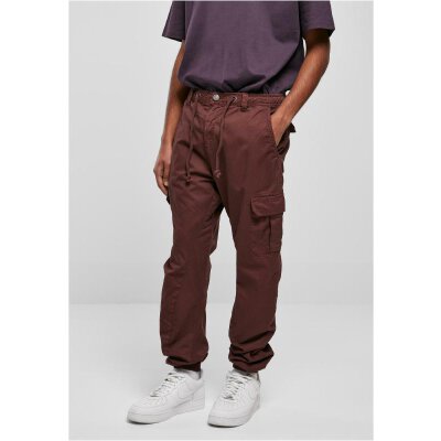 Urban Classics - TB1268 Cargo Jogging Pants - cherry L