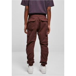 Urban Classics - TB1268 Cargo Jogging Pants - cherry L