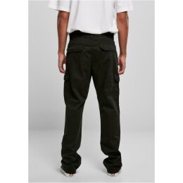 Urban Classics - TB4705 Straight Leg Cargo Pants - black 38