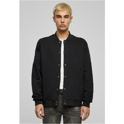 Build Your Brand - Heavy Tonal College Jacket (BY242) - black XXL
