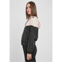 Urban Classics - TB3638 Ladies Arrow Windbreaker - lightpink/black