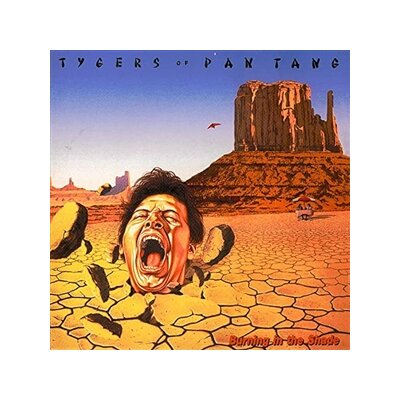 TYGERS OF PAN TANG - BURNING IN THE SHADE (TRANSPARENT ORANGE VINYL) - LP