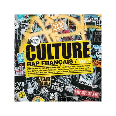 VARIOUS - CULTURE RAP FRANCAIS 01 (3-VINYL BOX) - LP