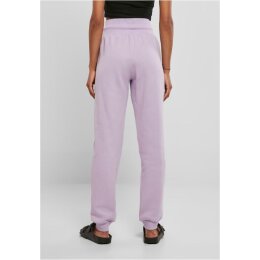 Urban Classics - TB4086 Ladies Organic High Waist Sweat Pants - lilac S