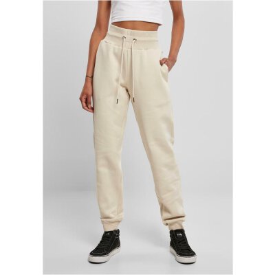 Urban Classics - TB4086 Ladies Organic High Waist Sweat Pants - softseagrass
