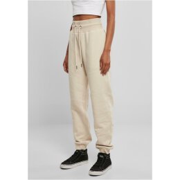 Urban Classics - TB4086 Ladies Organic High Waist Sweat Pants - softseagrass