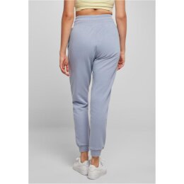 Urban Classics - TB4086 Ladies Organic High Waist Sweat Pants - violablue L