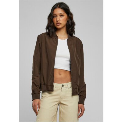 Urban Classics - TB1217 Ladies Light Bomber Jacket - brown XS