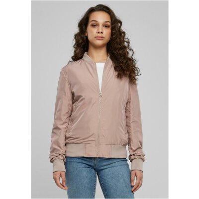 Urban Classics - TB1217 Ladies Light Bomber Jacket - duskrose XL