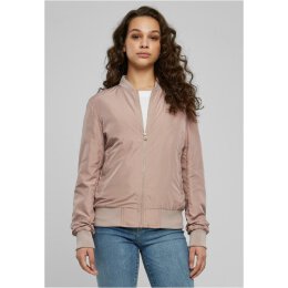 Urban Classics - TB1217 Ladies Light Bomber Jacket - duskrose XL
