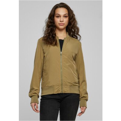 Urban Classics - TB1217 Ladies Light Bomber Jacket - khaki 3XL