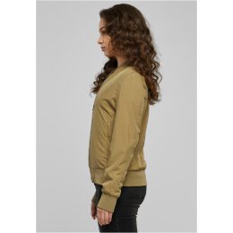 Urban Classics - TB1217 Ladies Light Bomber Jacket - khaki 3XL