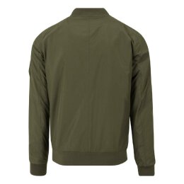 Urban Classics - TB1258  Light Bomber Jacket - dark olive XL