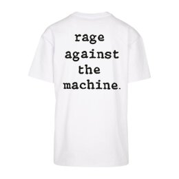 Rage Against the Machine - Oversized Tee (MT2471) - white