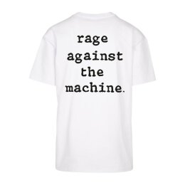 Rage Against the Machine - Oversized Tee (MT2471) - white XL