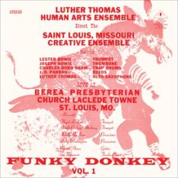 LUTHER THOMAS HUMAN ARTS ENSEMBLE - FUNKY DONKEY VOL.1 - LP