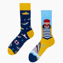 Many Mornings Socks - Fishers Tale - Socken 39-42