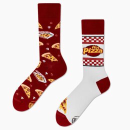 Many Mornings Socks - Pizza Slice - Socken 39-42