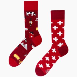 Many Mornings Socks - Swiss Journey - Socken