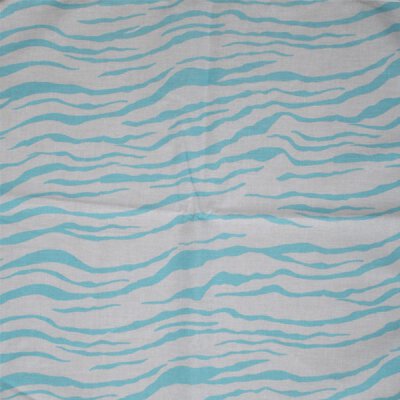 Bandana - zebra turquoise