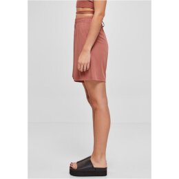 Urban Classics - TB4362 Ladies Modal Shorts - terracotta