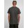 Build Your Brand - Acid Washed Round Neck Tee (BY190) - black XL