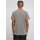 Build Your Brand - Acid Washed Round Neck Tee (BY190) - asphalt M