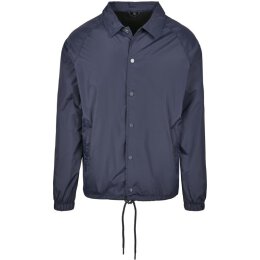 Build Your Brand - Coach Jacket (BY128) - navy