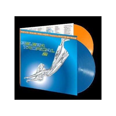 VARIOUS/DAVID BYRNE - BELEZA TROPICAL 2 (ORANGE/BLUE COLORED) - LP