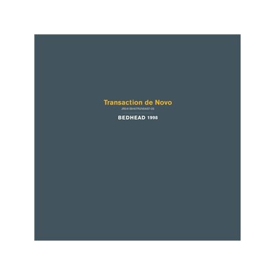 BEDHEAD - TRANSACTION DE NOVO (GREY, SILVER, OR NATURAL VINYL) - LP