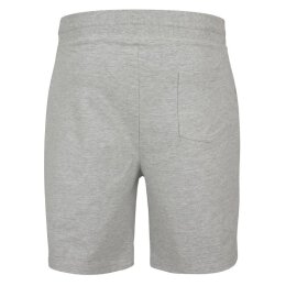 Build Your Brand - Terry Shorts (BY080) - heather grey