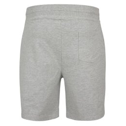 Build Your Brand - Terry Shorts (BY080) - heather grey L