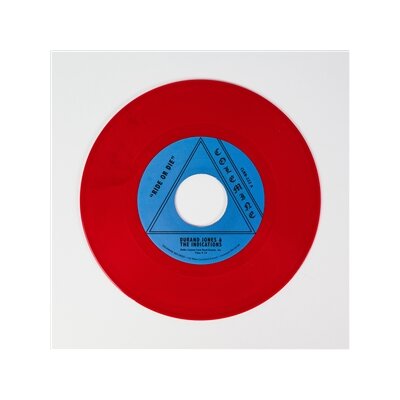 JONES, DURAND & THE INDICATIONS - RIDE OR DIE / MORE THAN EVER (RED VINYL) - 7"