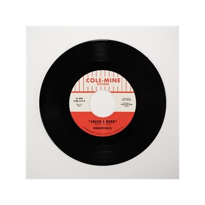 MONOPHONICS & KELLY FINNIGAN - WARPAINT / CRASH & BURN - 7"